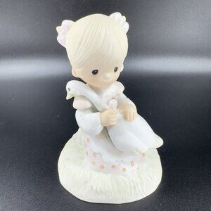 Vintage 1980s Precious Moments God is Love JONATHAN & DAVID Enesco Figure VTG